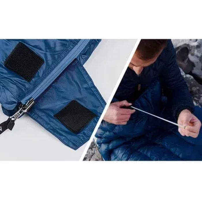 Спальний мішок Naturehike з натуральним пухом CWM295 CNK2300SD013, блакитний (6976023920899) зображення 2