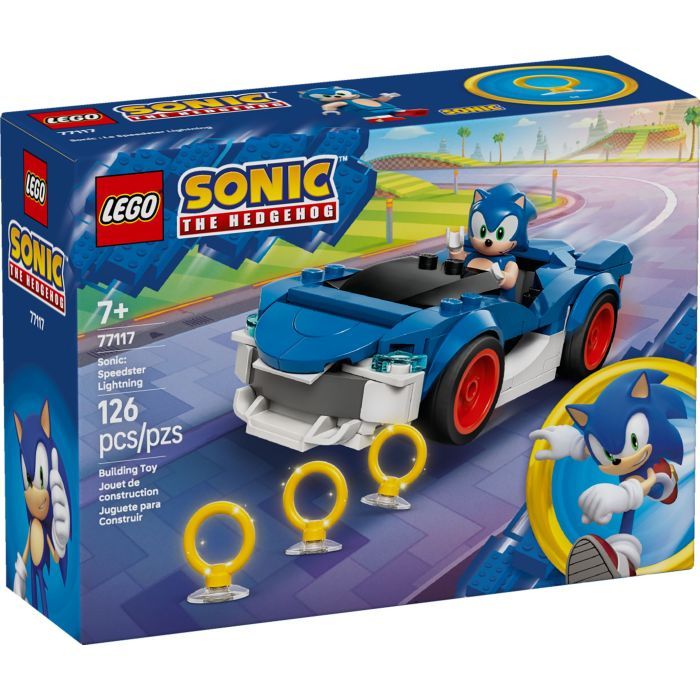 Конструктор LEGO Sonic Соник: спидстер «Молния» (77117)