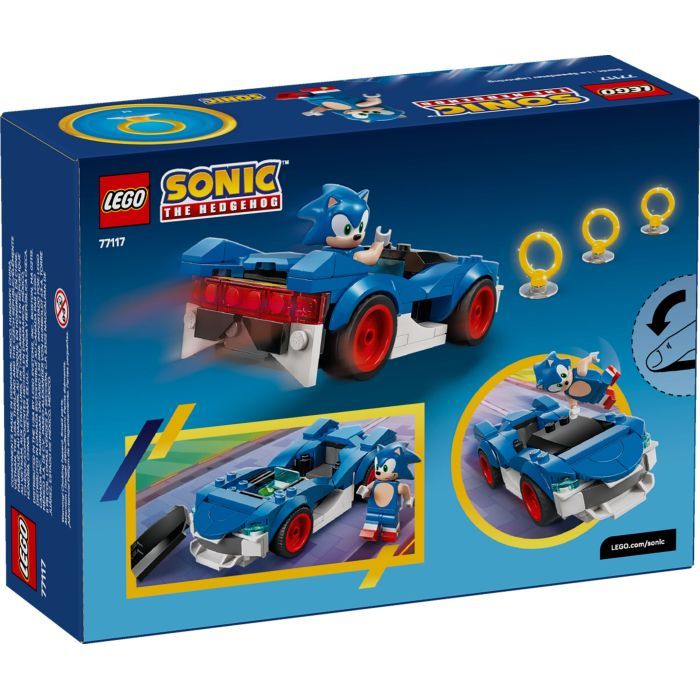 Конструктор LEGO Sonic Соник: спидстер «Молния» (77117) изображение 7