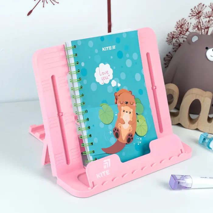 Підставка для книг Kite пластикова, жовта (K25-330-5) зображення 4