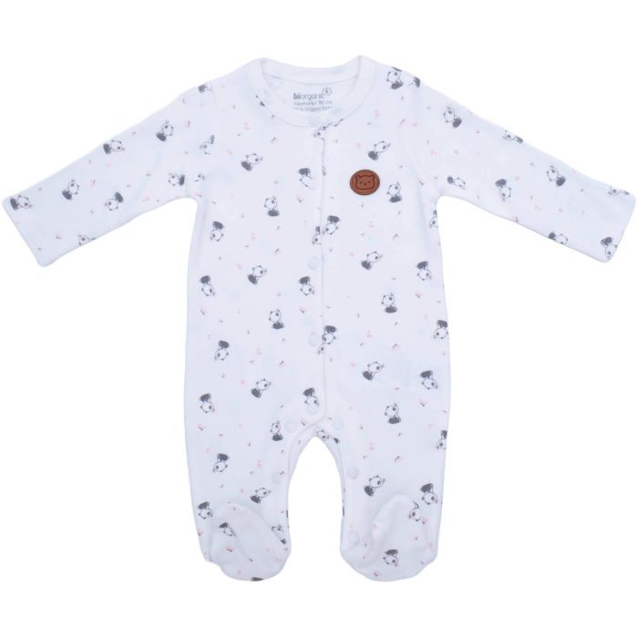 Человечек детский Bibaby с мишками (60528-50-cream)