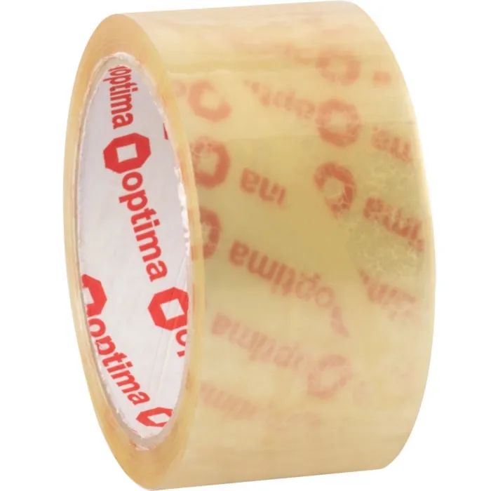Скотч Optima 48 мм х 50 м х 43 мкм Extra, прозрачный (O45326)