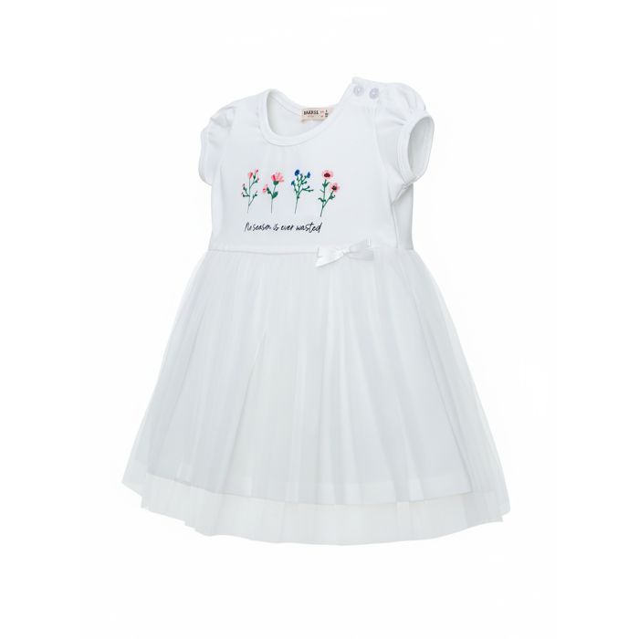 Плаття дитяче Breeze з квіточками (21624-110G-cream) зображення 4