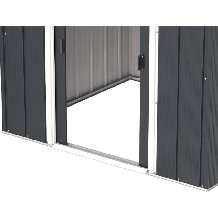 Садовий будиночок Duramax металевий Eco 202х122х181 см зелений-білий (5178) зображення 3