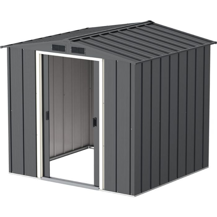 Садовий будиночок Duramax металевий Eco 202х122х181 см зелений-білий (5178) зображення 4