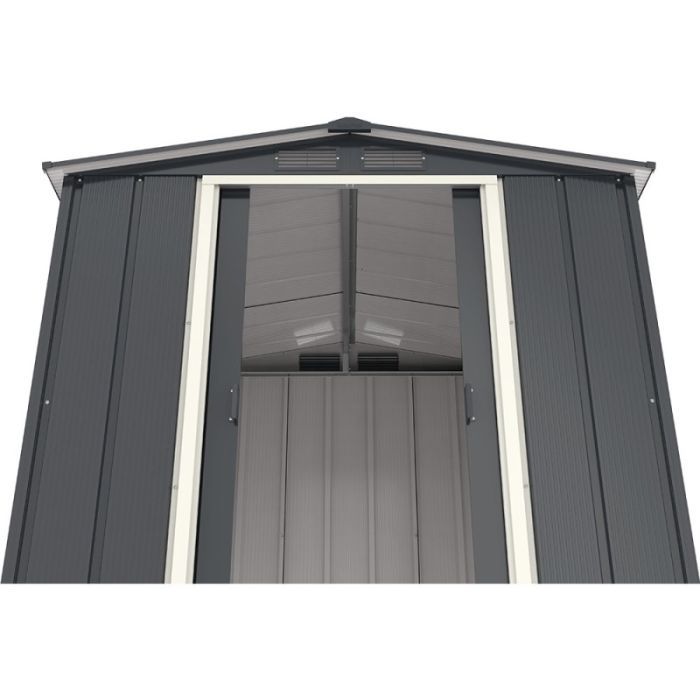 Садовий будиночок Duramax металевий Eco 202х122х181 см зелений-білий (5178) зображення 6