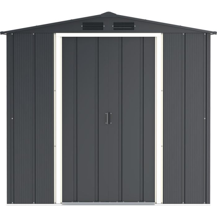 Садовий будиночок Duramax металевий Eco 202х122х181 см зелений-білий (5178) зображення 8