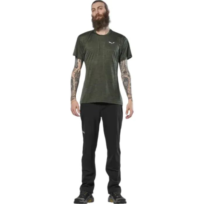 Футболка Salewa Puez Melange Dry 26537 5A56 - 46/S - сірий (013.012.1586) зображення 2