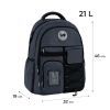 Рюкзак школьный GoPack Education Teens 184 темно-сірий (GO26-184L-4) изображение 12