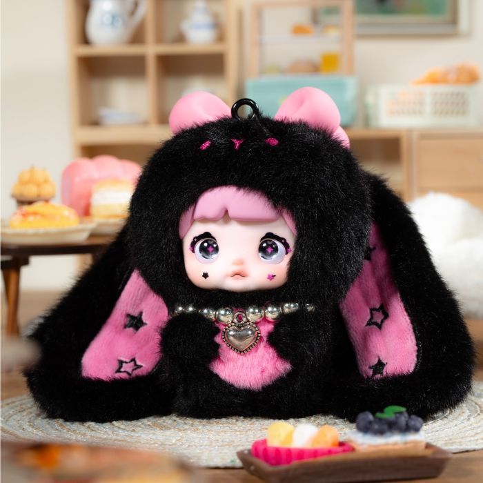 М'яка іграшка Pop Top з кільцем- сюрприз Hi TOY Nommi Зайченята (HC023) зображення 10