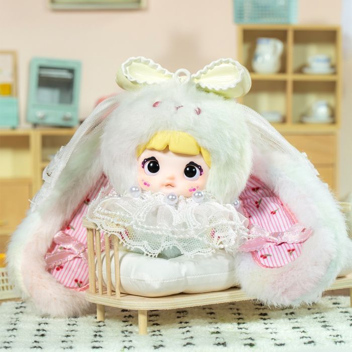 М'яка іграшка Pop Top з кільцем- сюрприз Hi TOY Nommi Зайченята (HC023) зображення 4