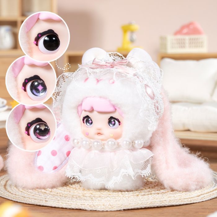 М'яка іграшка Pop Top з кільцем- сюрприз Hi TOY Nommi Зайченята (HC023) зображення 5