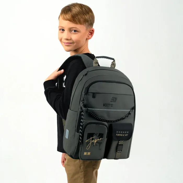 Рюкзак шкільний Kite Education 584 Tokyo Vibe (K26-584M-4) зображення 13