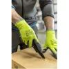 Захисні рукавиці Hoegert VECHTE HT5K760-11 гофровані з нітриловим покриттям зелені, 11 (HT5K760-11) зображення 3