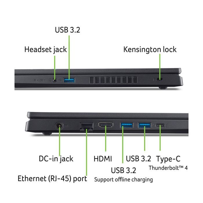 Ноутбук Acer Nitro V 15 ANV15-52-75W7 (NH.QZ8EU.010) зображення 6