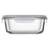 Пищевой контейнер Ardesto Gemini квадратний, 1.23л, боросилікатне скло, прозорий (AR1212BSQ) изображение 3