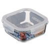 Пищевой контейнер Ardesto Gemini квадратний, 1.23л, боросилікатне скло, прозорий (AR1212BSQ) изображение 5