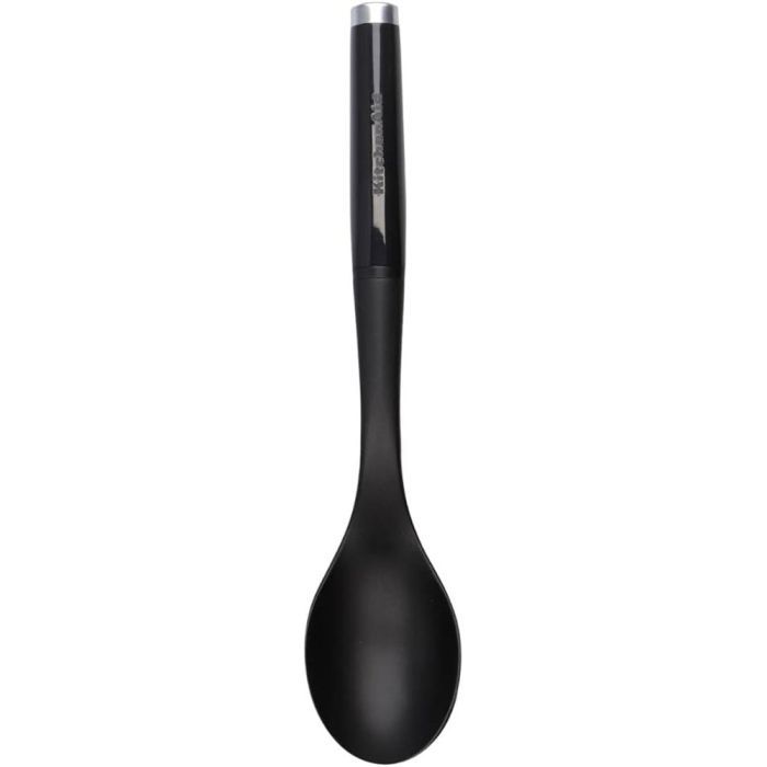 Ложка поварская KitchenAid Classic для сервірування 34 см чорний (KCG003OHOBE)
