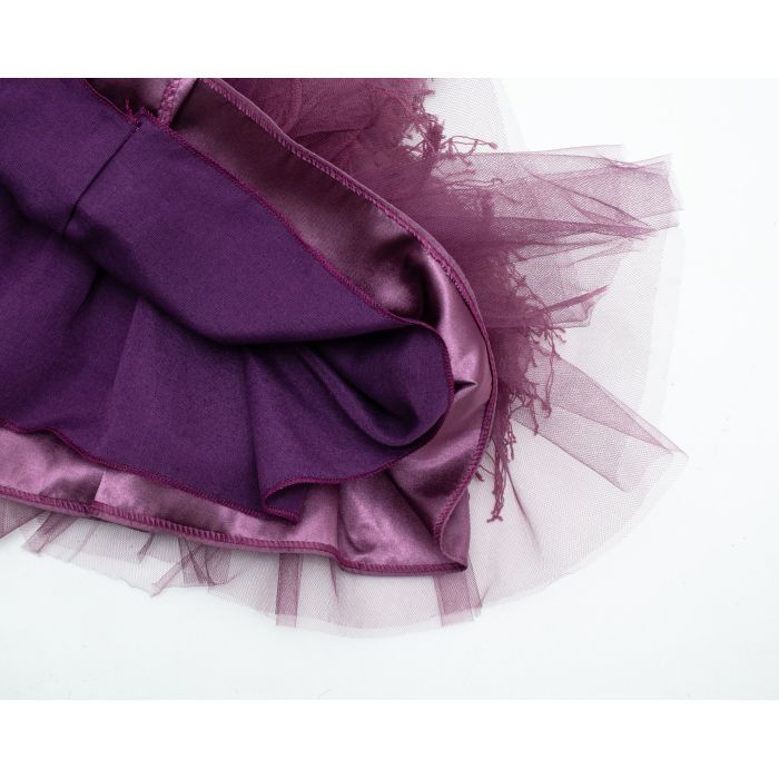 Платье детское Tivido праздничное с украшениями (2136-92G-violet) изображение 4