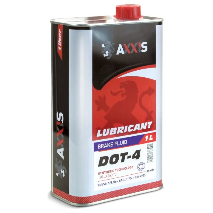 Тормозная жидкость AXXIS DOT4 1л (AX-26461)