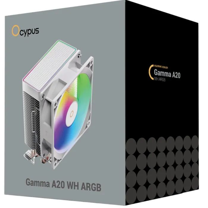 Кулер до процесора OCYPUS GAMMA-A20-WH1AAWN00F-GL зображення 8