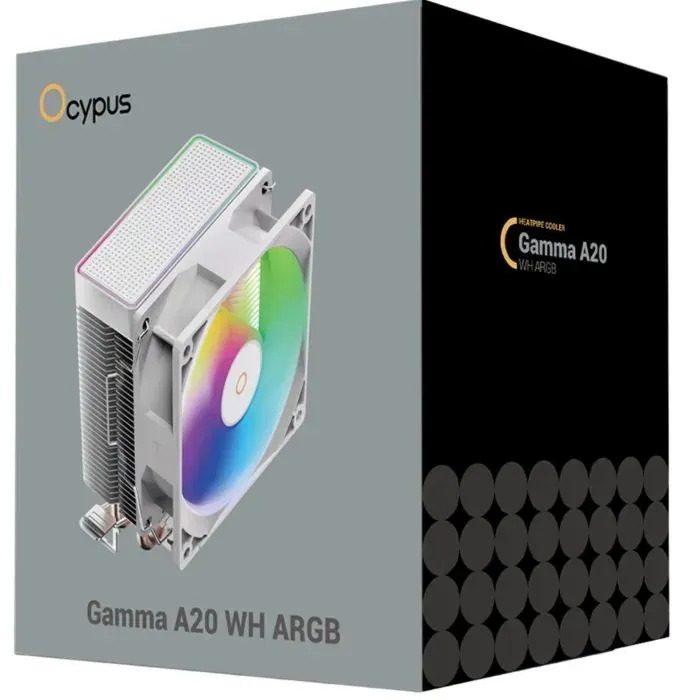 Кулер для процессора OCYPUS GAMMA-A20-WH1AAWN00F-GL изображение 8