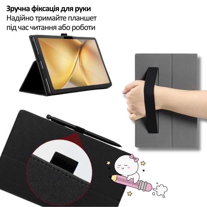 Чохол до планшета BeCover Slimbook Blackview Tab Zeno 10 5G 11.0" Black (715124) зображення 5
