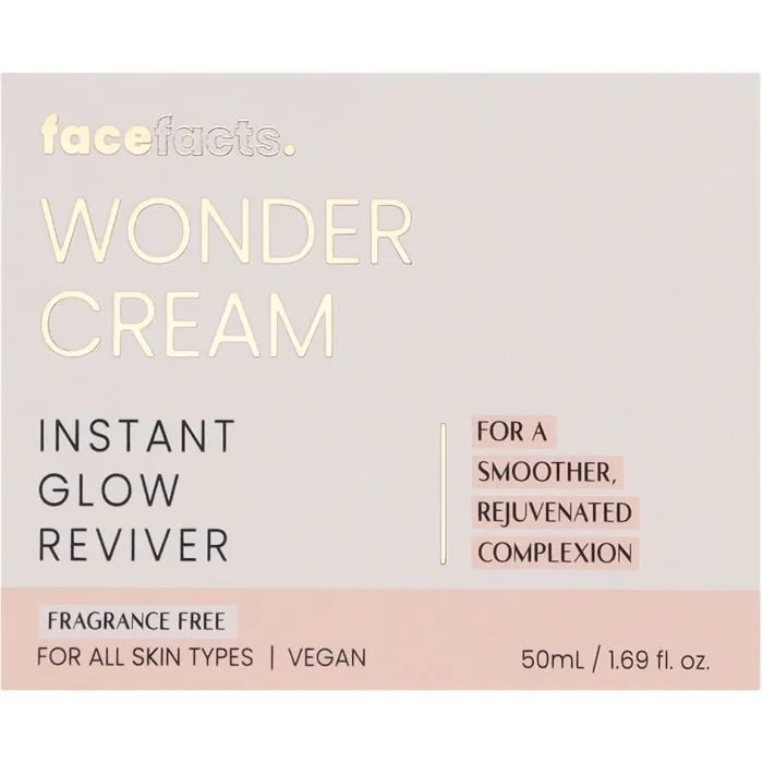 Крем для обличчя Face Facts Wonder Cream Unfragranced Без запаху 50 мл (5031413939163) зображення 2