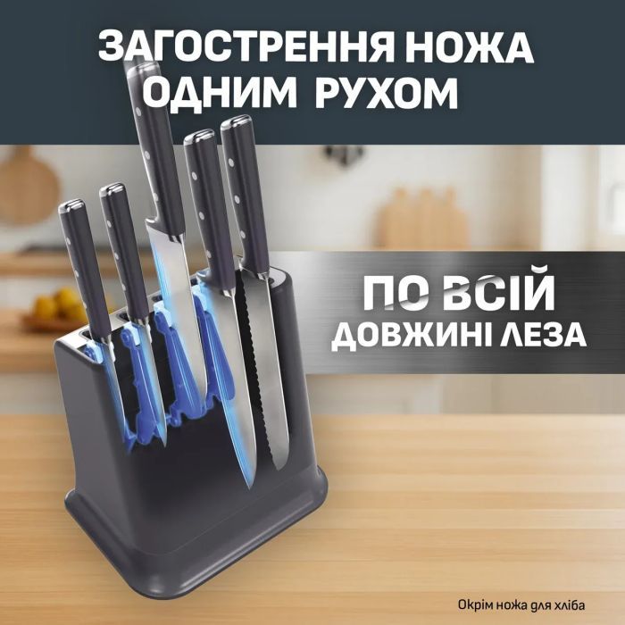 Набор ножей Tefal Ever Sharp Pro, 6 предметів, чорний (K297S644) изображение 9