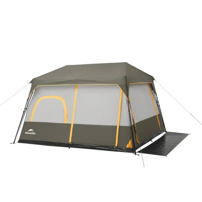 Палатка Naturehike Cape 8.4 CNK2450WS050 з швидким розкриттям, сіро-коричневий (6927595770566)