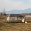 Палатка Naturehike Cape 8.4 CNK2450WS050 з швидким розкриттям, сіро-коричневий (6927595770566) изображение 4