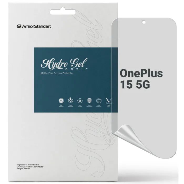 Плівка захисна Armorstandart hydrogel Matte OnePlus 15 5G (ARM90795)