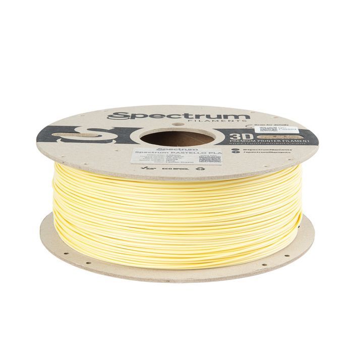 Пластик для 3D-принтера Spectrum PLA Pastello 1.75mm 1kg LEMON CREAM (80729) зображення 2