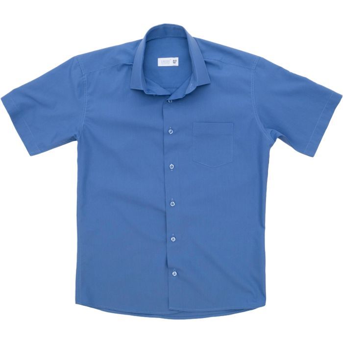 Рубашка детская Lakids с коротким рукавом (1552-152B-darkblue)