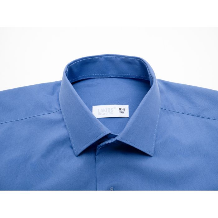 Рубашка детская Lakids с коротким рукавом (1552-152B-darkblue) изображение 3