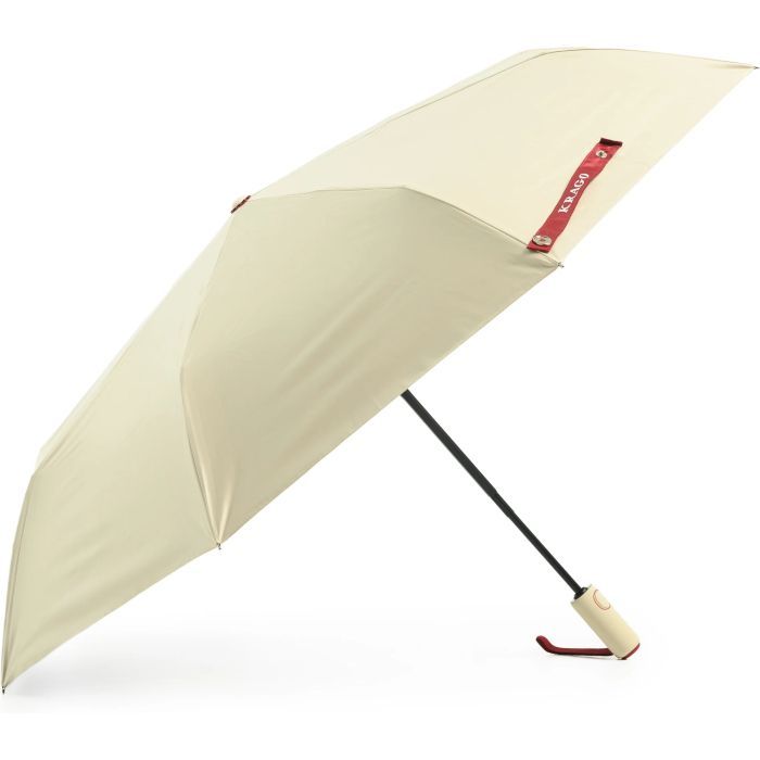 Зонт Krago складана жіноча LOVE повний автомат бежева (umb-18-002) изображение 2