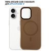 Чохол до мобільного телефона BeCover FIBRA ArcLine MagSafe Apple iPhone 17 Brown (715373) зображення 7