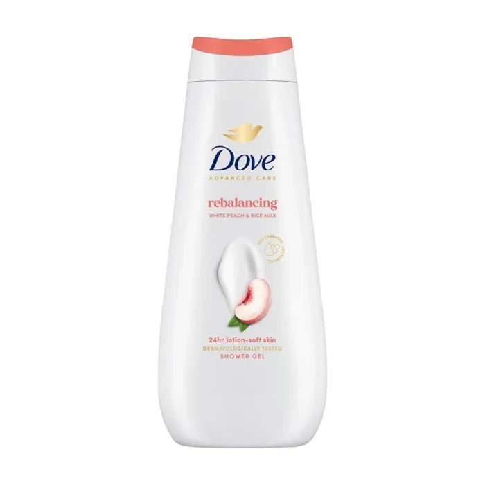 Гель для душа Dove Белый персик и рисовое молочко 400 мл (8720181848810)