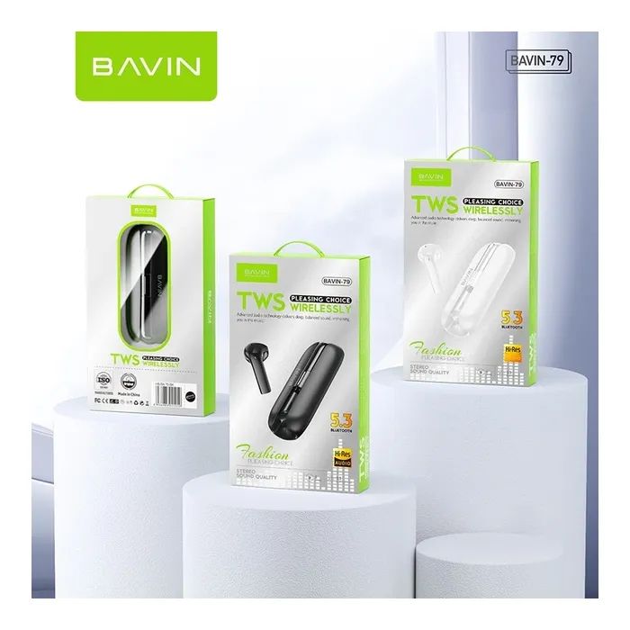 Навушники BAVIN BAVIN-79 Hi-Res Black (HB-BA-79-BK) зображення 10