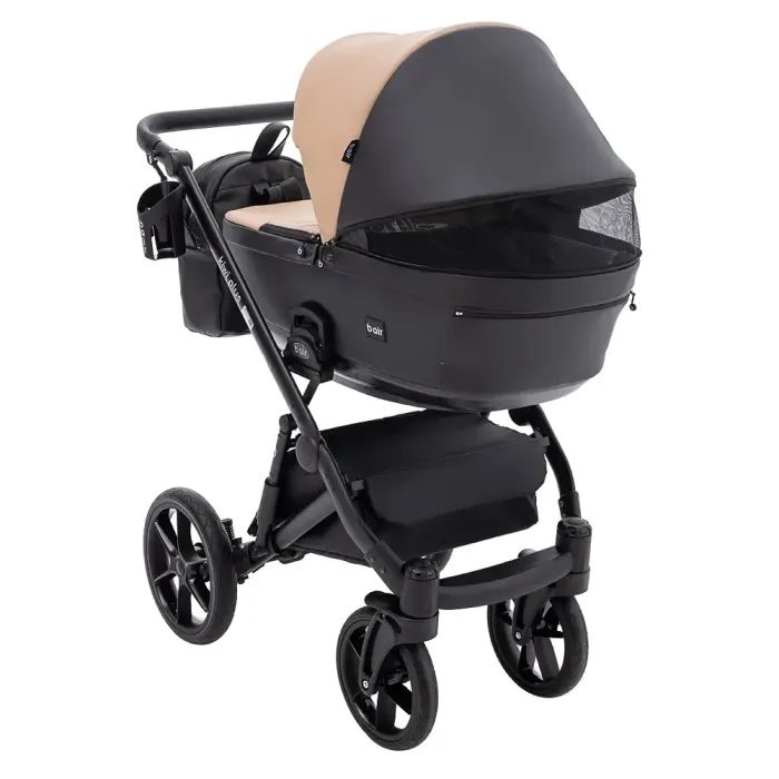 Коляска Bair 2 в 1 Bair Plus ECO BKP-18/15 капучино / чорний (680897) изображение 6