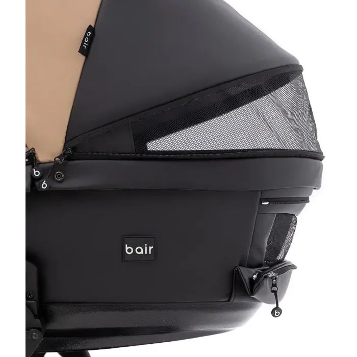 Коляска Bair 2 в 1 Bair Plus ECO BKP-18/15 капучино / чорний (680897) изображение 7