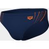 Плавки Arena Double Graphic Swim Briefs 010951-705 темно-синій, помаранчевий 105 (3468337766278) изображение 6