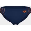 Плавки Arena Double Graphic Swim Briefs 010951-705 темно-синій, помаранчевий 105 (3468337766278) изображение 7