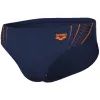 Плавки Arena Double Graphic Swim Briefs 010951-705 темно-синій, помаранчевий 105 (3468337766278) изображение 7