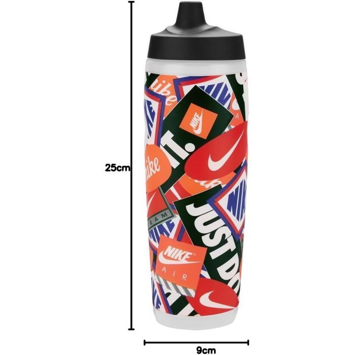 Бутылка для воды Nike REFUEL BOTTLE 24 OZ N.100.9956.918.24 чорний 709 мл (887791793089) изображение 3