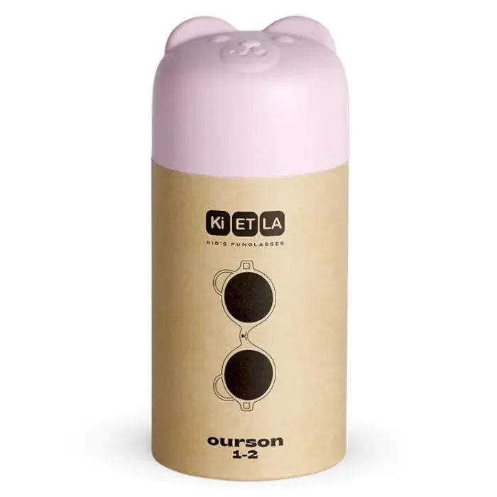 Детские солнцезащитные очки Ki ET LA Ourson, 0-1 рік (Peach) (63005) изображение 4