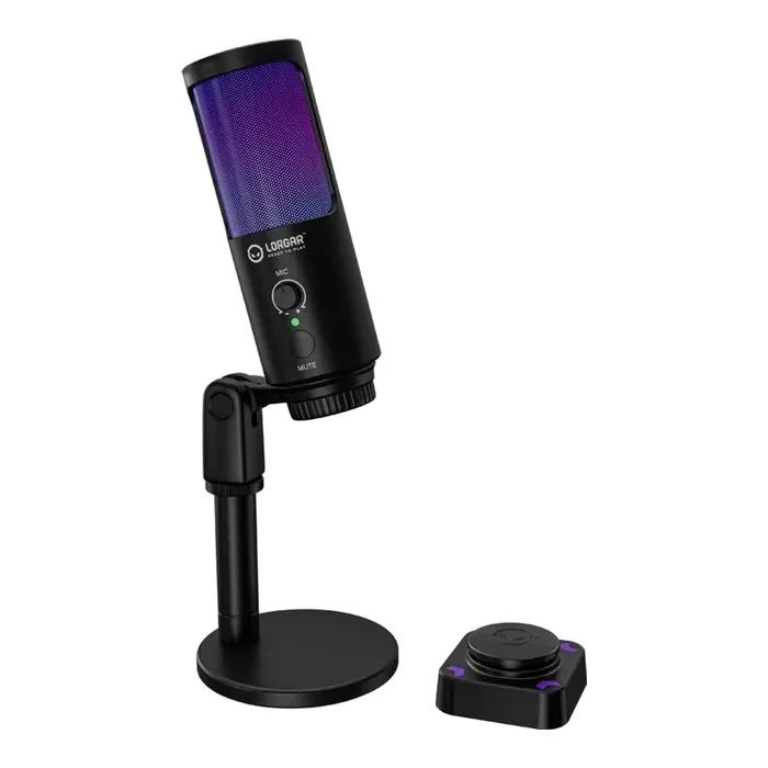 Мікрофон Lorgar Voicer SMP40 RGB Black (LRG-SMP40) зображення 2