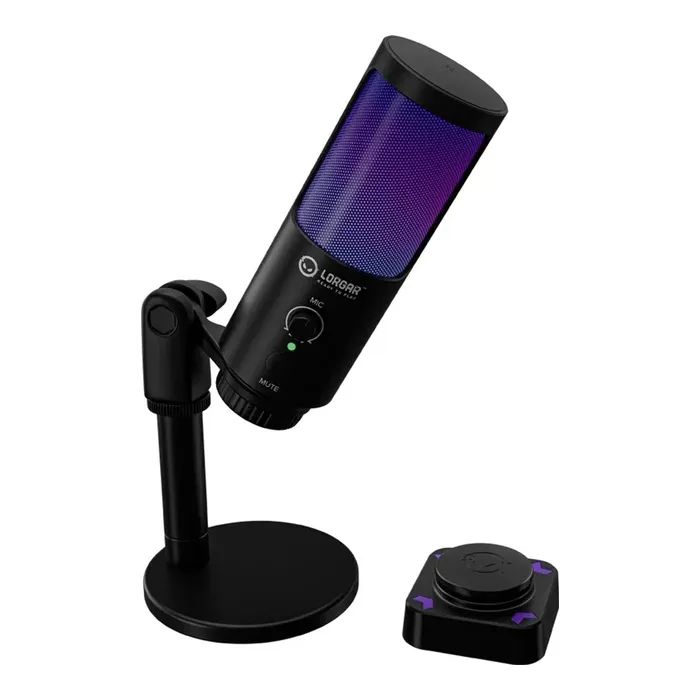 Мікрофон Lorgar Voicer SMP40 RGB Black (LRG-SMP40) зображення 3