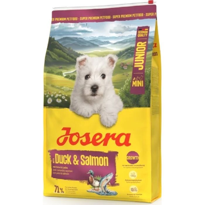 Сухой корм для собак Josera Mini Junior Duck & Salmon 3 кг (4032254787617)