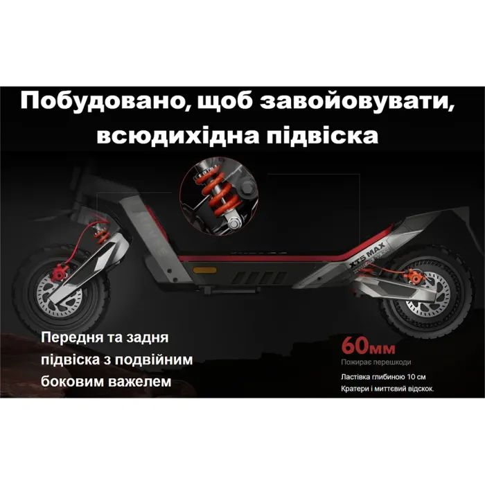 Электросамокат Navee XT5 Max (XT5 Max EU) изображение 6